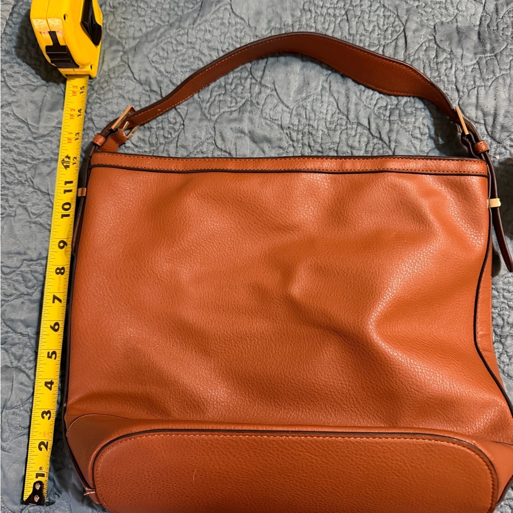 JustFab Orange Shoulder Bag